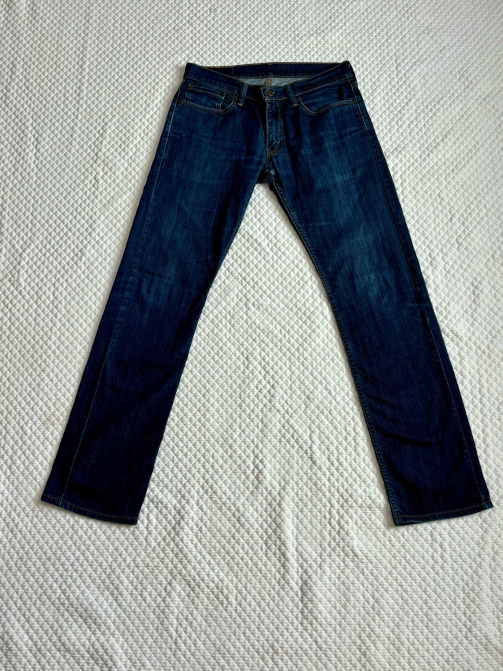 Levi's Indigo Straight-Leg Jeans